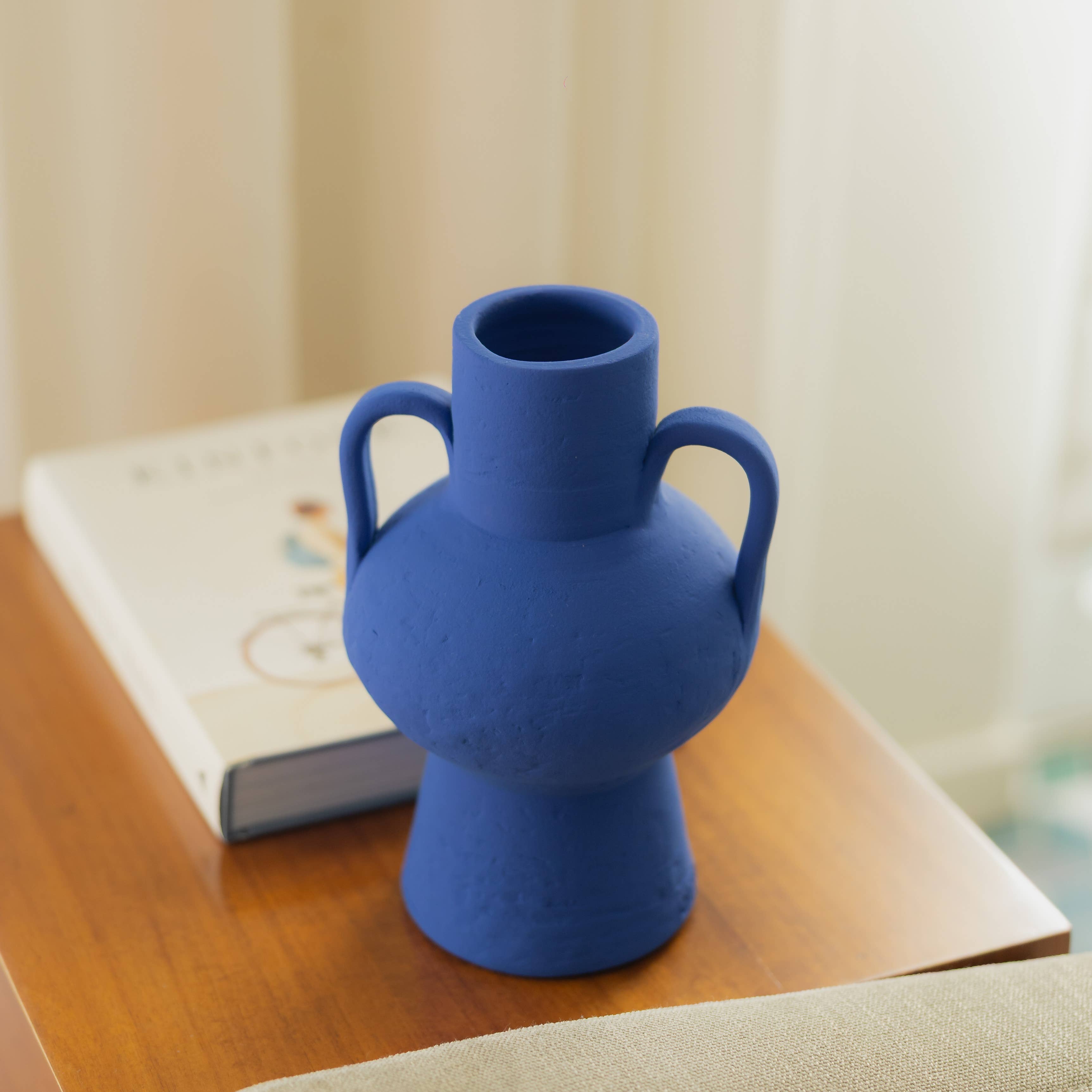 Vaso in ceramica Blu Navy 03