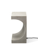 Lampada Tangent in cemento