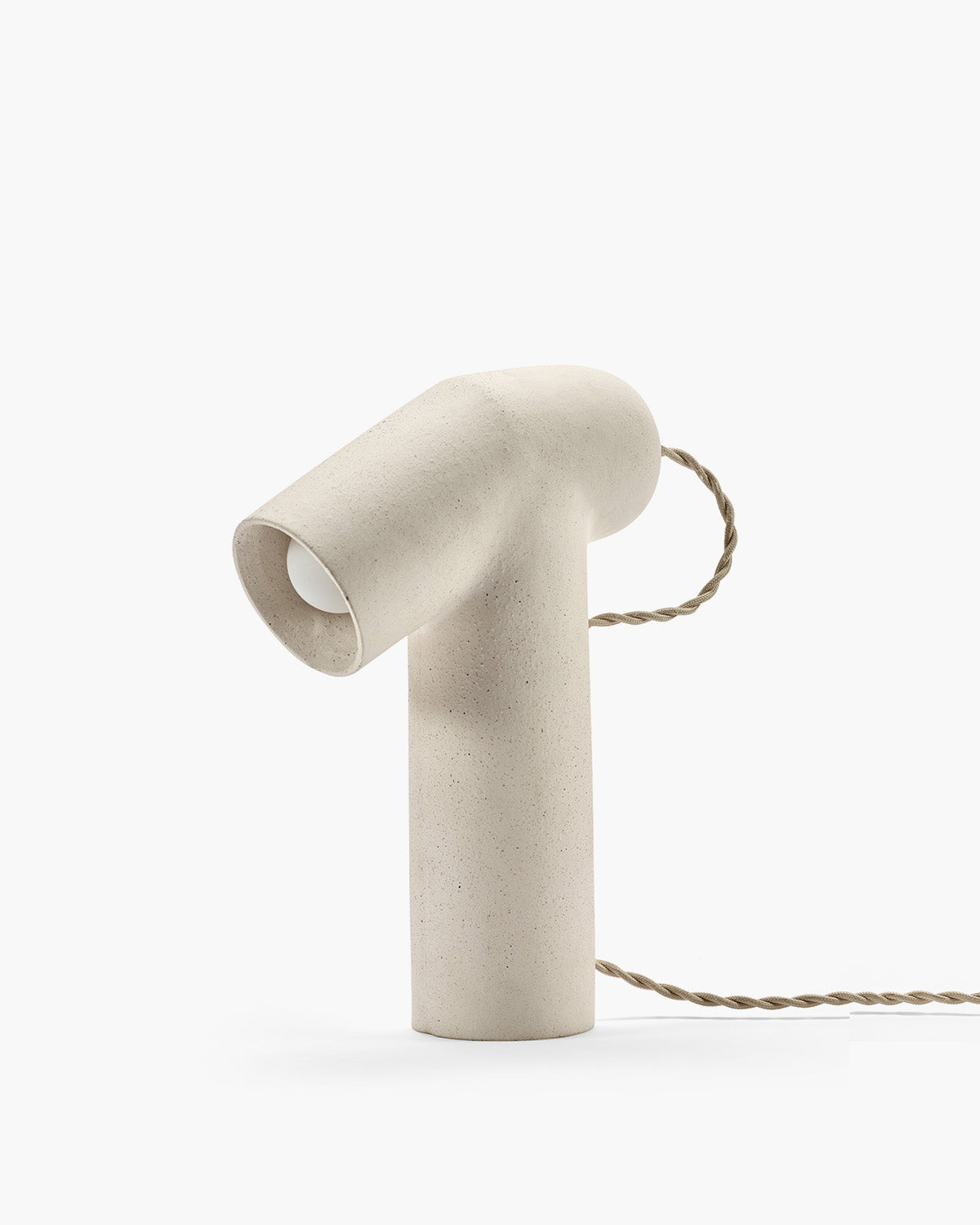 Lampada da tavolo beige Maia