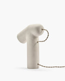 Lampada da tavolo beige Maia