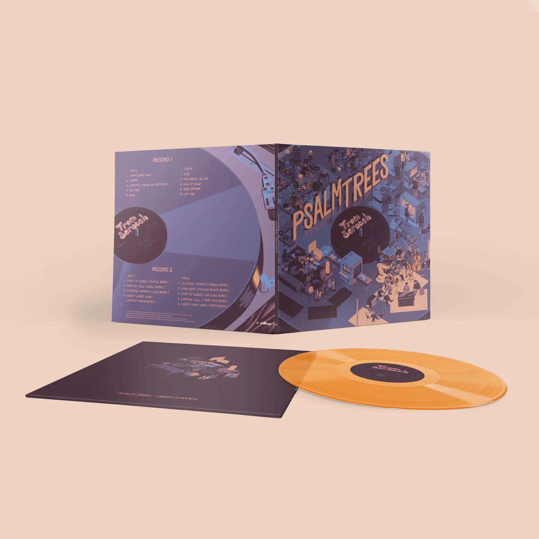 Psalm Trees - From Scratch (edizione numerata disco arancione)