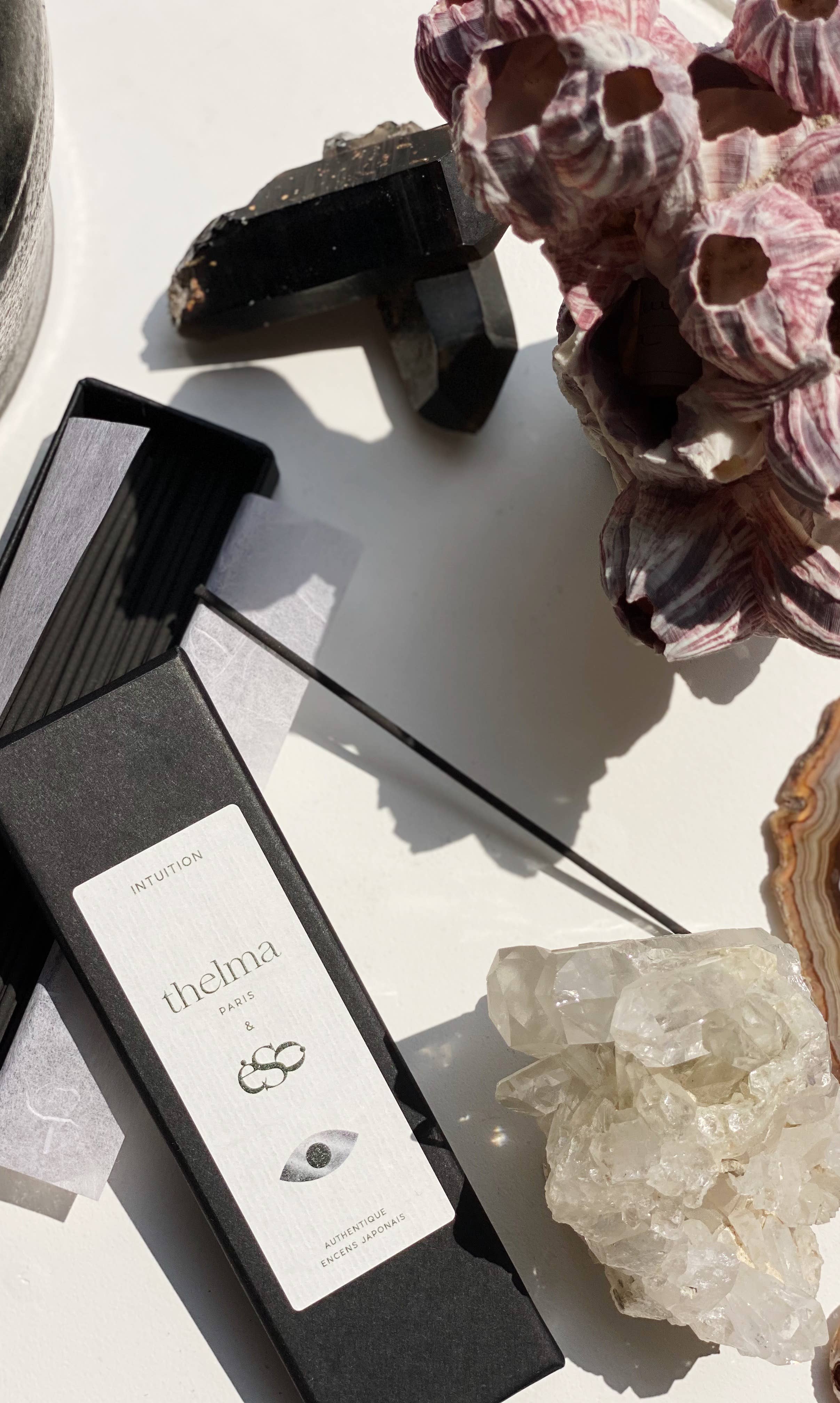 INTUITION - Incenso giapponese al bergamotto, muschio di quercia e geranio