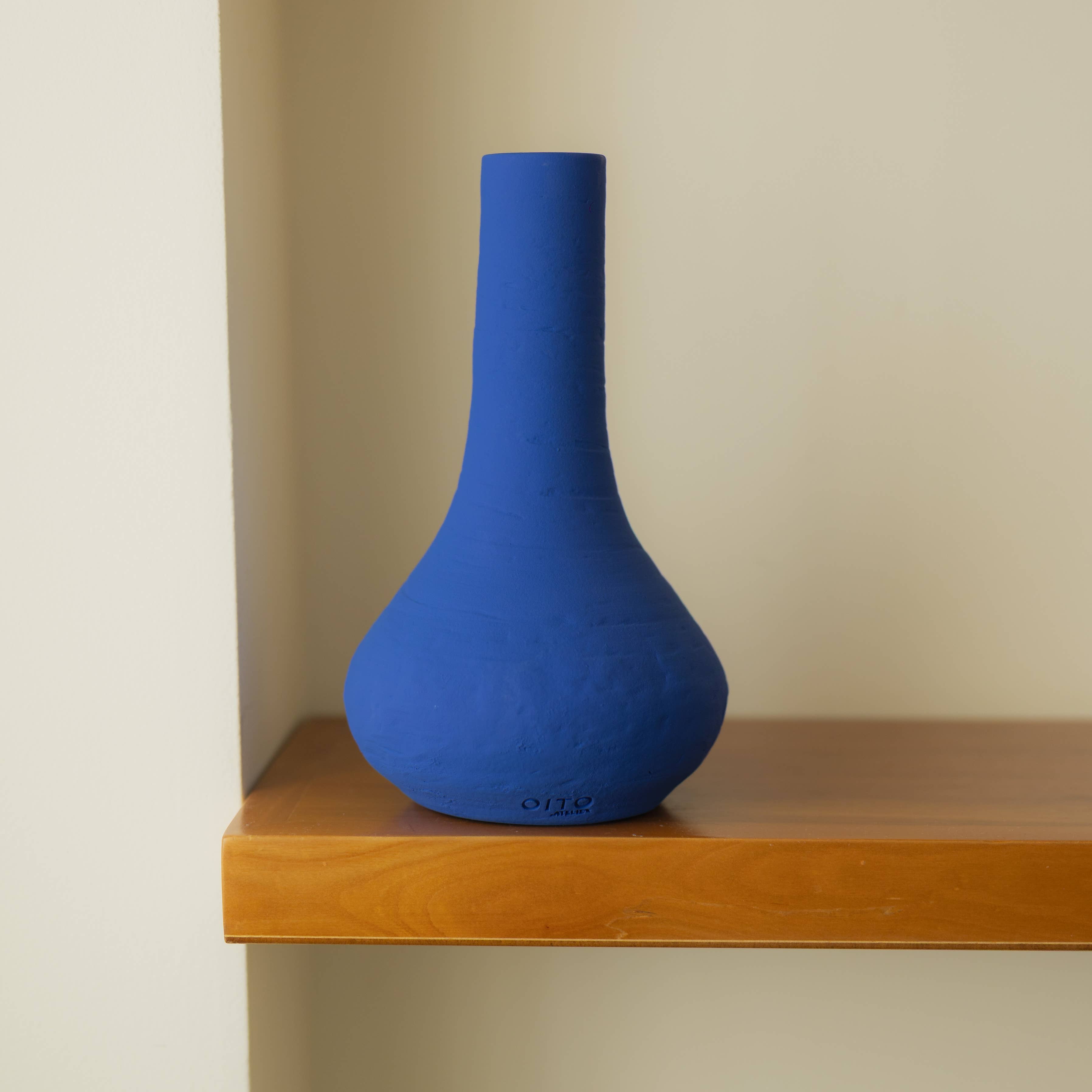 Vaso in ceramica Blu Navy 02